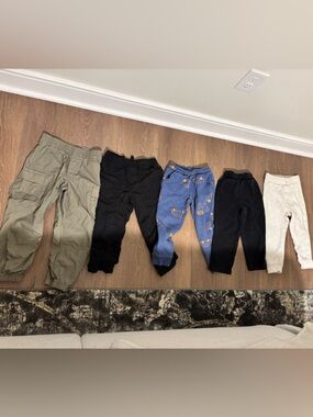 4T ZARA GAP PANT LOT- boys 5 pairs